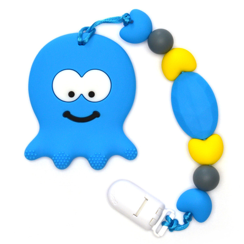 Teething Toys Octopus - Blue