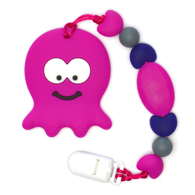 Teething Toys Octopus - Magenta