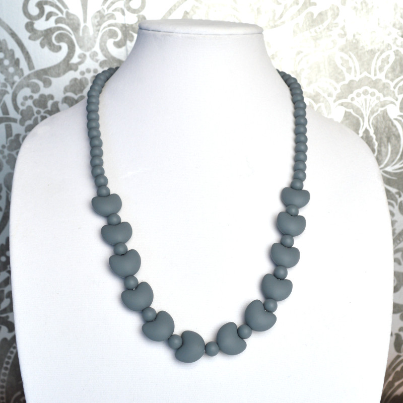 Teething Necklaces Lionheart - Gray
