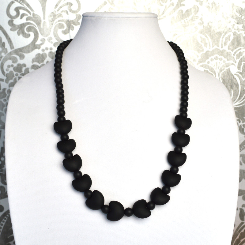 Teething Necklaces Lionheart - Black