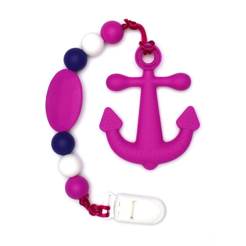 Teething Toys Anchor - Magenta