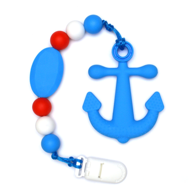 Teething Toys Anchor - Blue