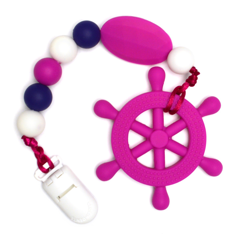 Teething Toys Rudder - Magenta