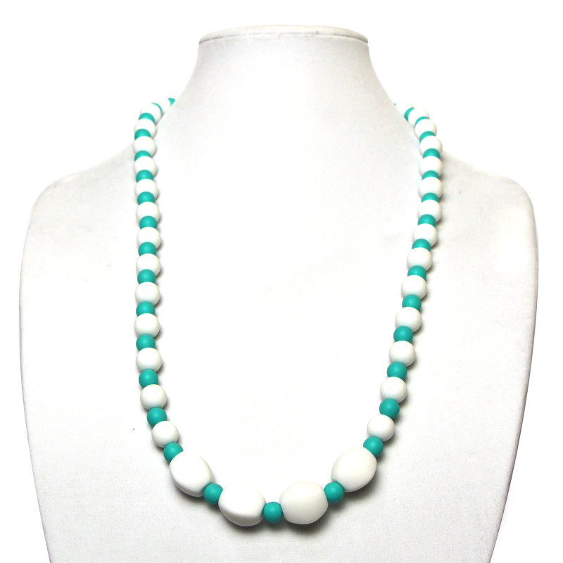 Teething Necklaces Bourgeon - Turquoise