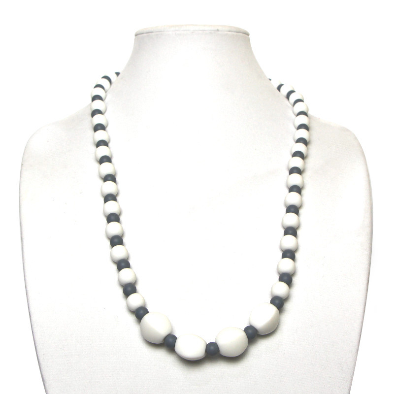 Teething Necklaces Bourgeon - Gray