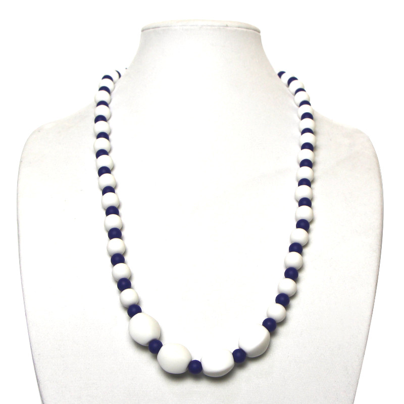 Teething Necklaces Bourgeon - Navy