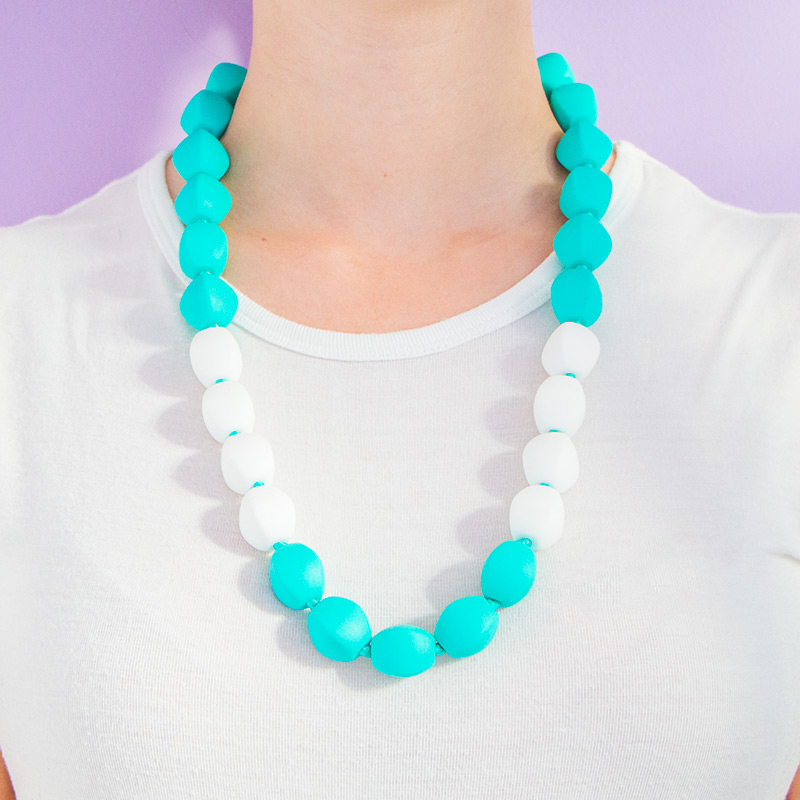 Teething Necklaces Butterscotch - Turquoise