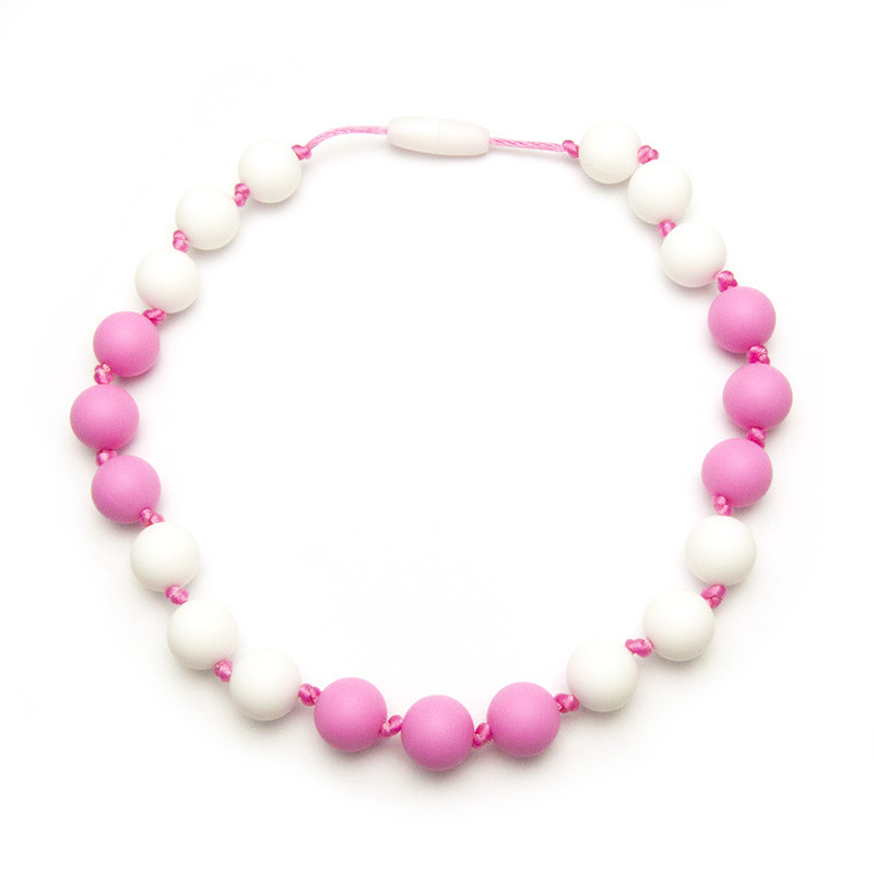 Teething Necklaces Nasturtium (Kid) - Pink