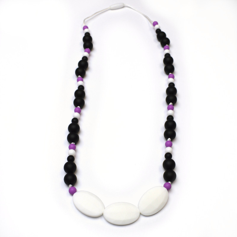 Teething Necklaces Melody - White