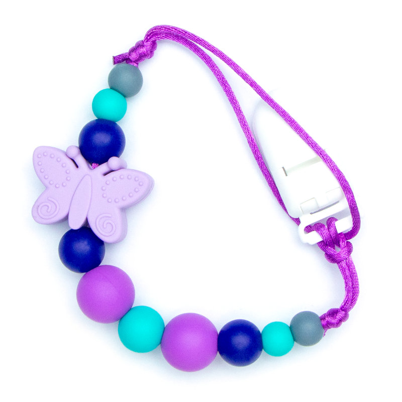 Attaches-Suces Papillon - Violet