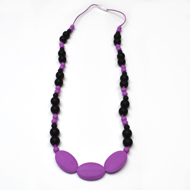 Teething Necklaces Melody - Purple