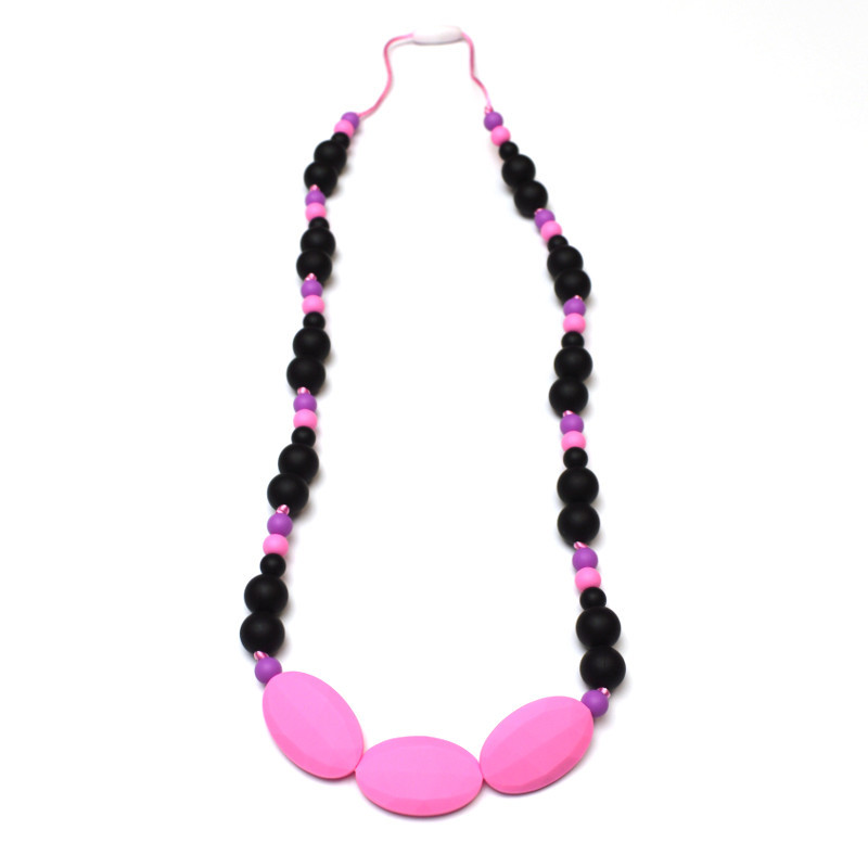 Teething Necklaces Melody - Pink