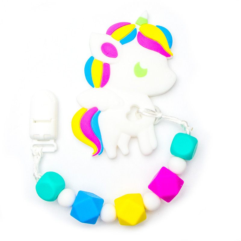 Jouets de dentition Licorne - Violet