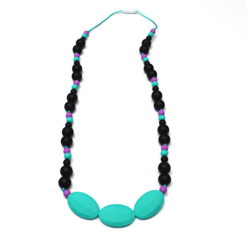 Teething Necklaces Melody - Turquoise