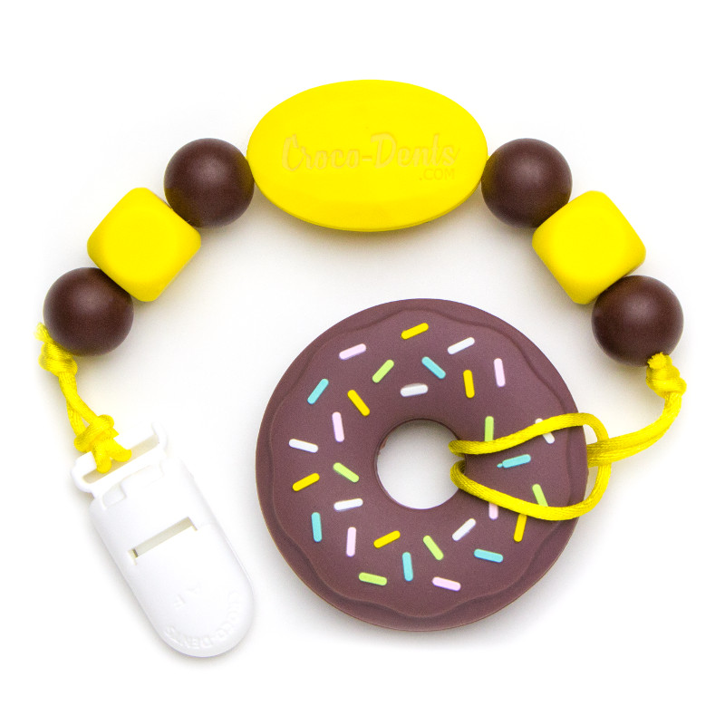 Teething Toys Donut - Chocolate