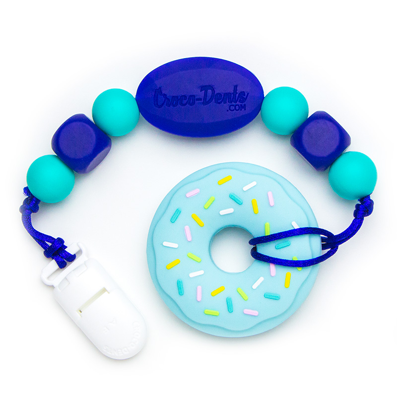 Teething Toys Donut - Blueberry