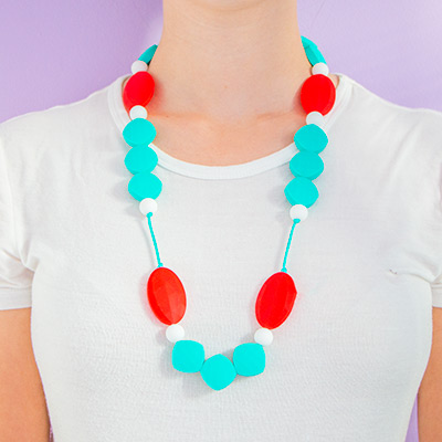 Teething Necklaces Honeymoon - Turquoise