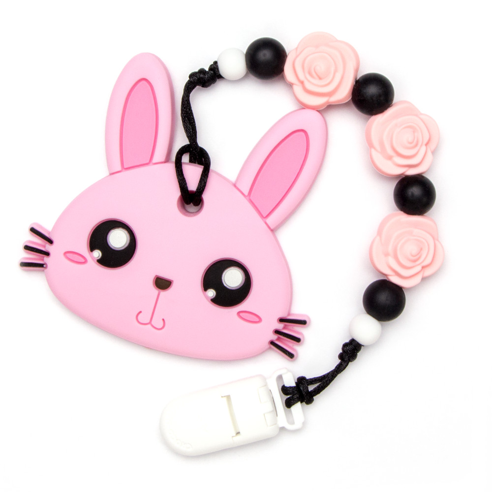 Jouets de dentition Lapin - Rose