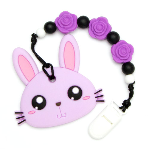 Jouets de dentition Lapin - Violet