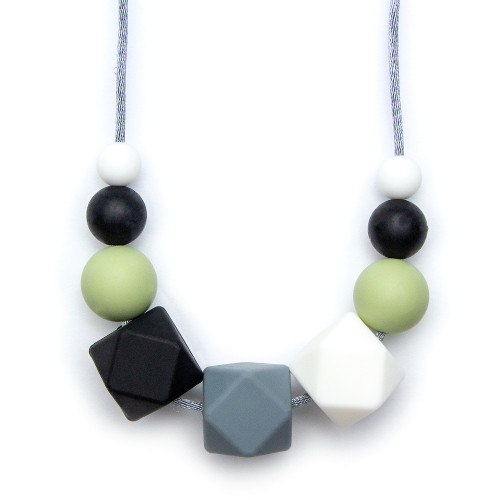 Teething Necklaces Geomax - Khaki