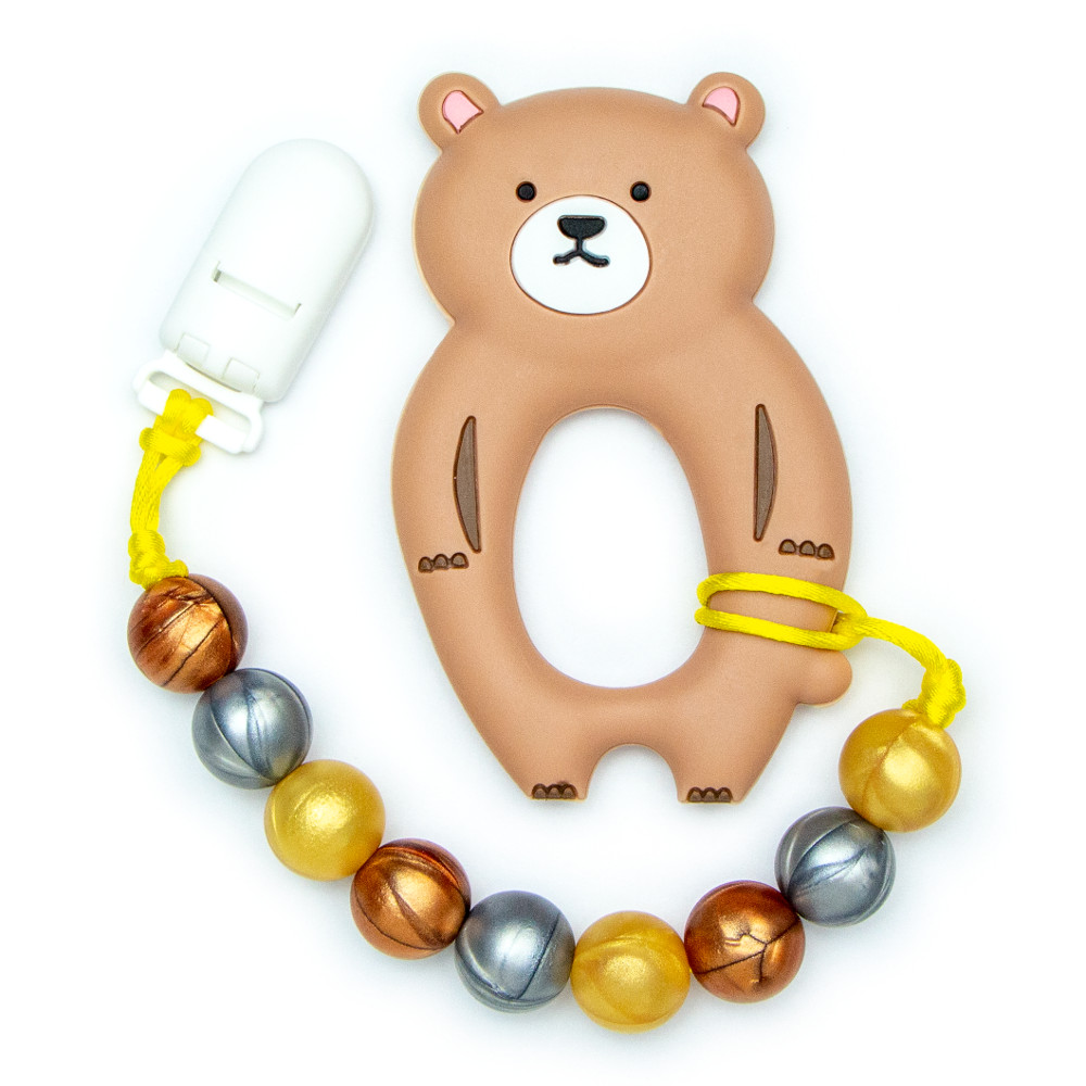 Teething Toys Bear - Brown