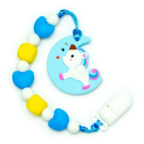 Teething Toys Moon - Blue