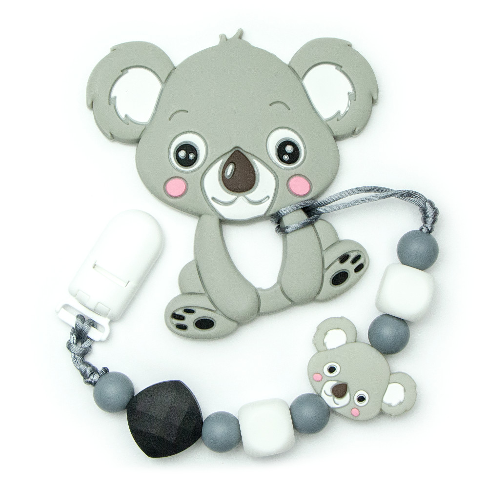 Jouets de dentition Koala - Gris