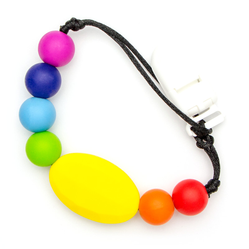 Pacifier Clips Scarab - Multi