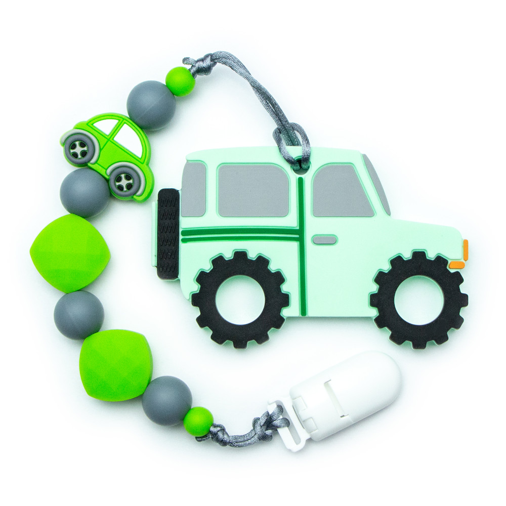 Jouets de dentition Camion - Vert