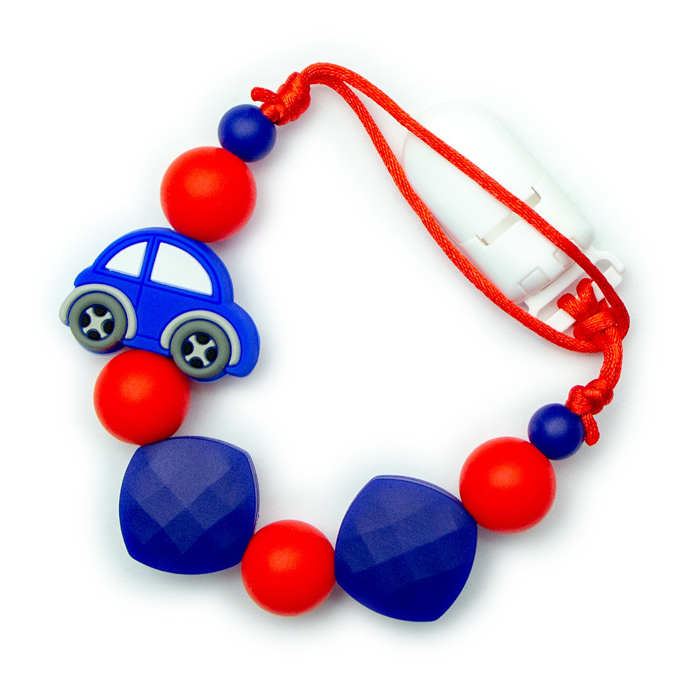 Pacifier Clips Voiture - Blue