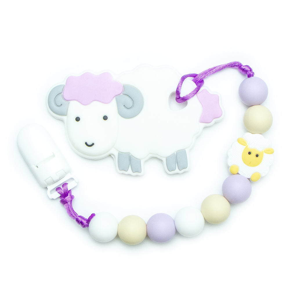 Jouets de dentition Mouton - Violet