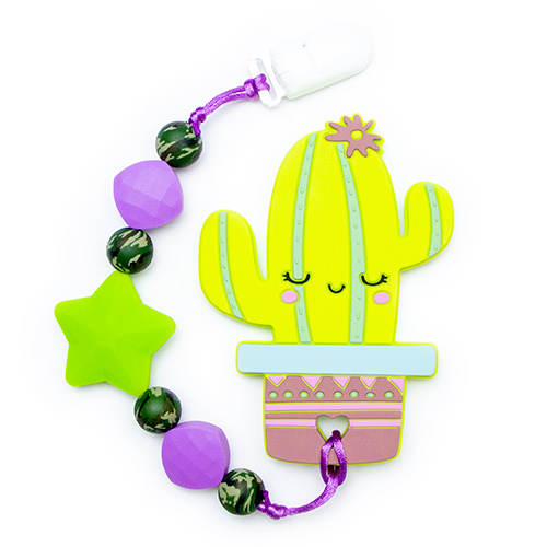 Teething Toys Cactus - Green