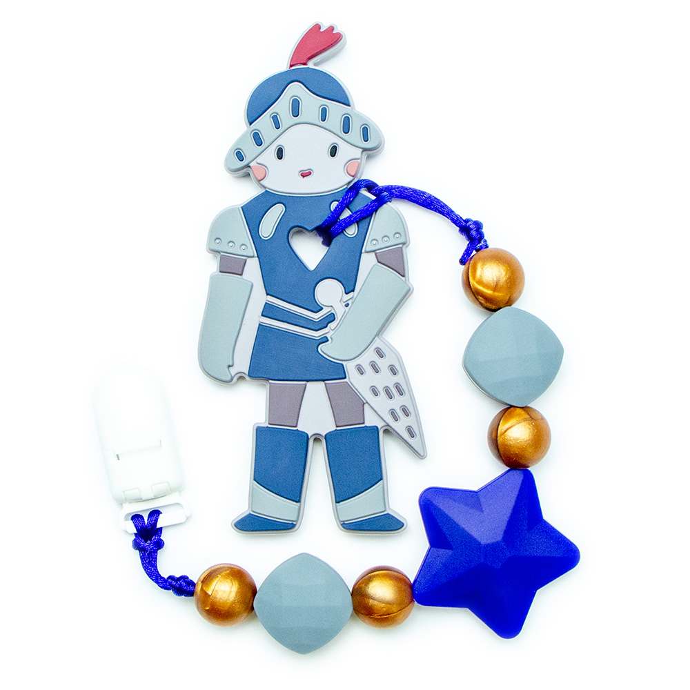 Teething Toys Knight - Navy