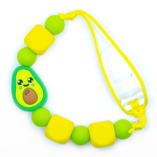 Pacifier Clips Baby Avocado - Green