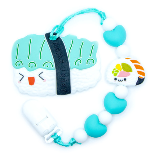 Jouets de dentition Sushi - Turquoise