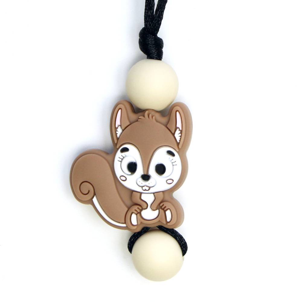 Accessories Zipper Squirrel - Brown