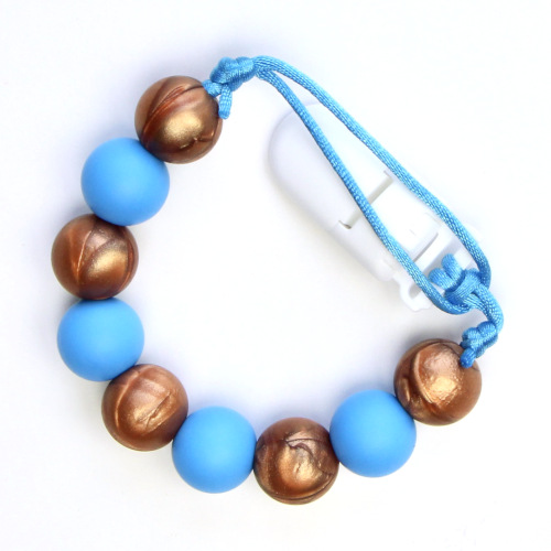 Pacifier Clips Lucky - Blue