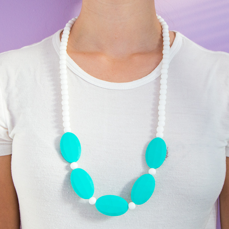 Teething Necklaces Melancholy - Turquoise